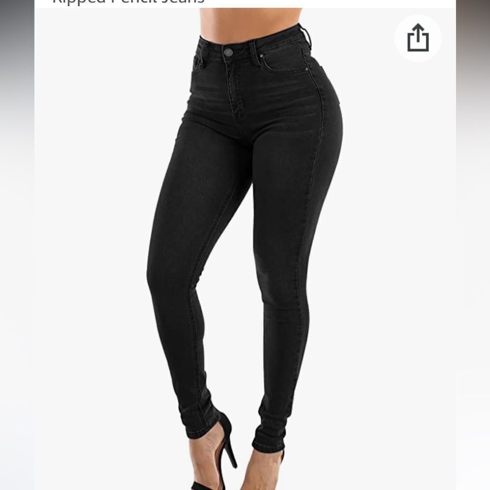 Kunmi Jeans Long 2XL Black Nwt in packaging‎